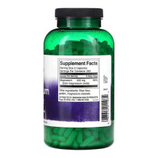 Swanson Magnesium Oxide 200mg - 500 caps