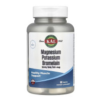 KAL Magnesium Potassium Bromelain - 60 tabs