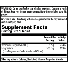 KAL Magnesium Sustained Release Triple Source 500mg - 100 tabs