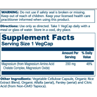 Solaray Magnesium 200mg - 100 vcaps
