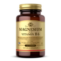 Solgar Magnesium with Vitamin B6 - 100 tabs