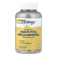 Solaray Mega-Mineral Multi-Vitamin - 120 caps