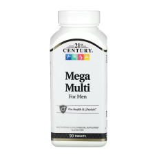 21st Century Mega Multi For Men - 90 tabs