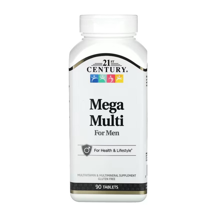 21st Century Mega Multi For Men - 90 tabs