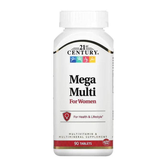 21st Century Mega Multi For Women - 90 tabs