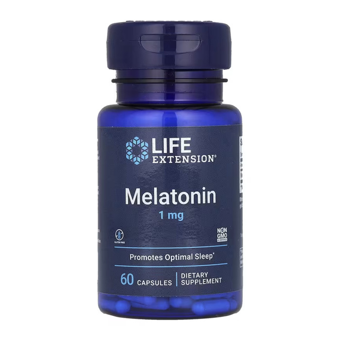 Life Extension Melatonin 1 mg - 60 caps