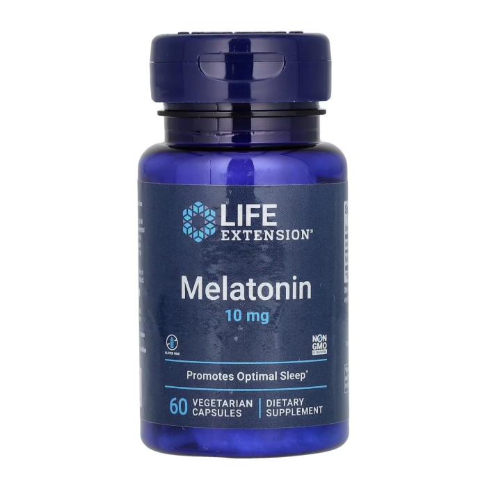Life Extension Melatonin 10 mg - 60 veg caps