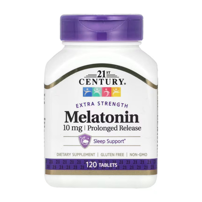21st Century Melatonin 10 mg Prolonged Release - 120 tabs