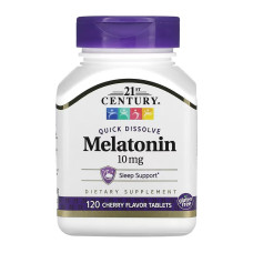 21st Century Melatonin 10 mg Quick Dissolve - 120 tabs