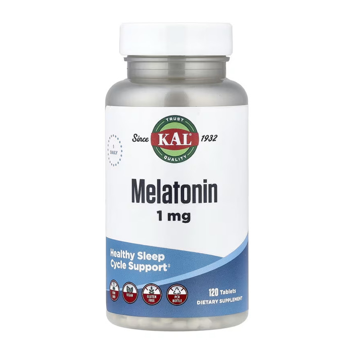 KAL Melatonin 1mg - 120 tabs