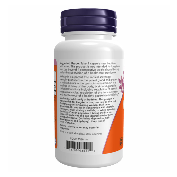 Now Foods Melatonin 20mg - 90 vcaps