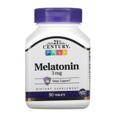 21st Century Melatonin 3 mg - 90 tabs