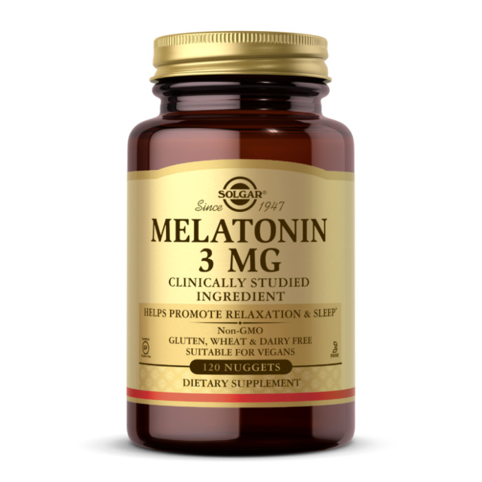 Solgar Melatonin 3mg - 120 nuggets
