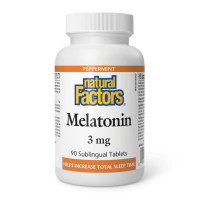 Natural Factors Melatonin 3mg - 90 tabs