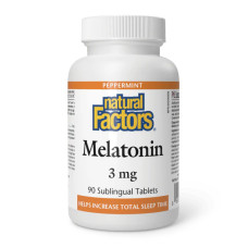 Natural Factors Melatonin 3mg - 90 tabs