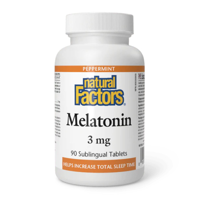 Natural Factors Melatonin 3mg - 90 tabs