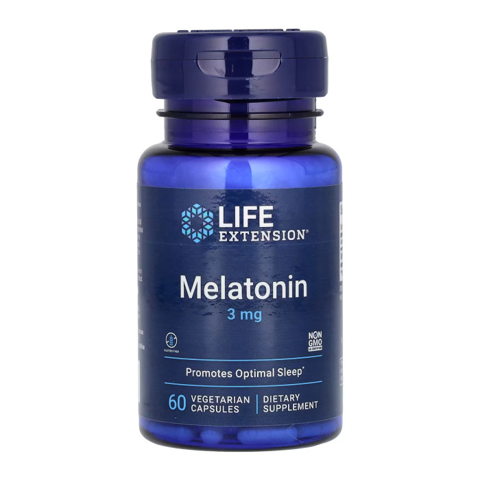 Life Extension Melatonin 3 mg - 60 vcaps
