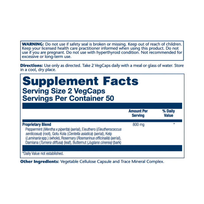 Solaray Memory Blend SP-30 - 100 vcaps
