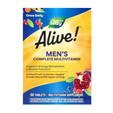 Nature's Way Men's Complete Multivitamin - 50 tabs