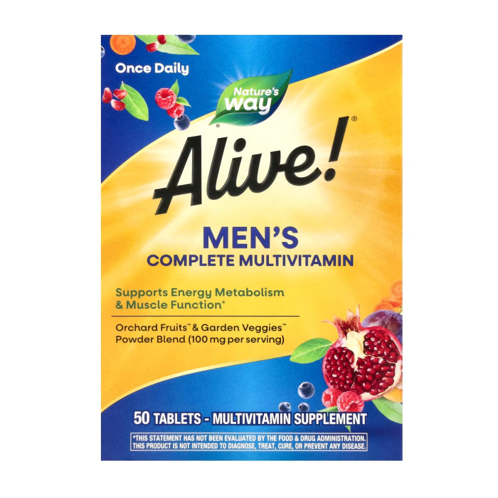 Nature's Way Men's Complete Multivitamin - 50 tabs