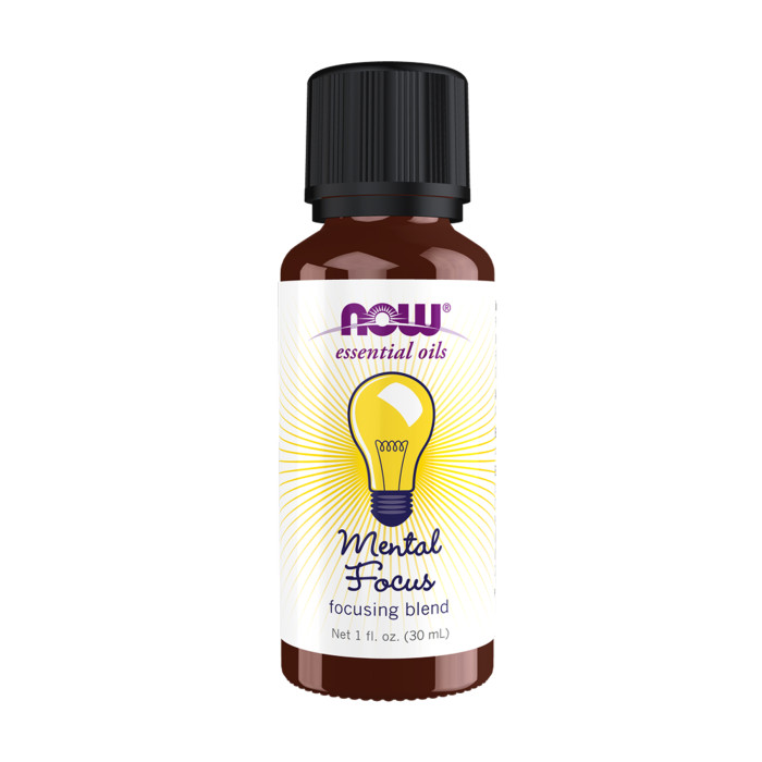 Now Foods Mental Focus Oil Blend - 30 ml
