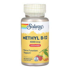 Solaray Methyl B-12 5000 mcg - 60 lozenges