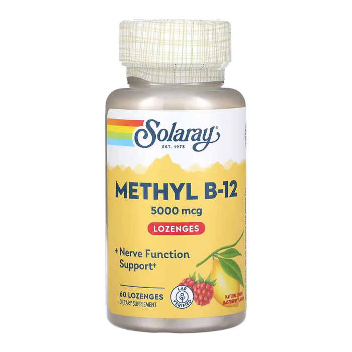 Solaray Methyl B-12 5000 mcg - 60 lozenges
