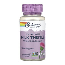 Solaray Milk Thistle Seed Extract 175mg - 60 vcaps