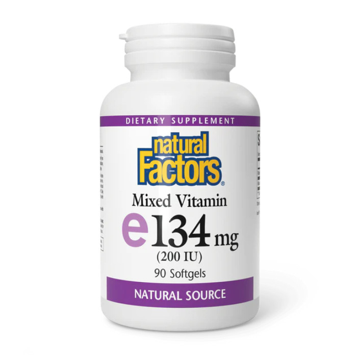 Natural Factors Mixed Vitamin E 134 mg (200 IU) - 90 softgels