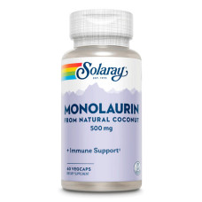Solaray Monolaurin 500mg - 60 vcaps (До 02.27)