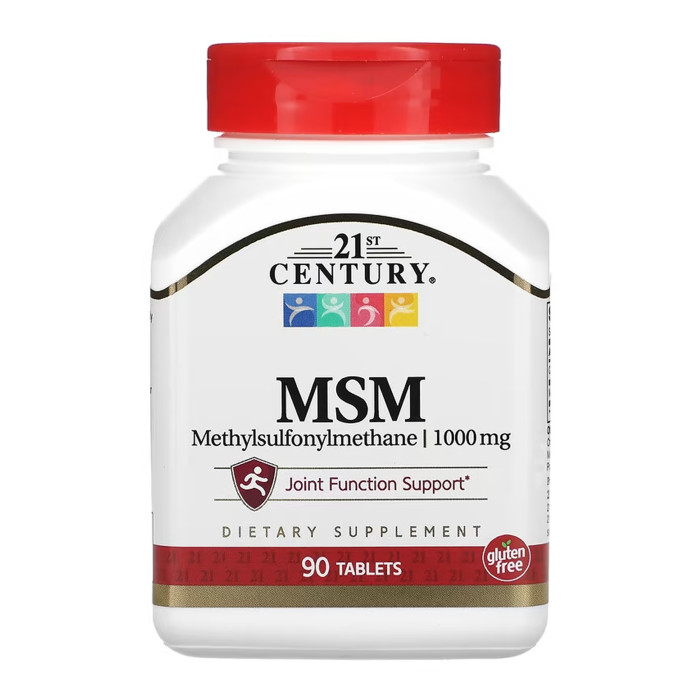 21st Century MSM 1000 mg - 90 tabs