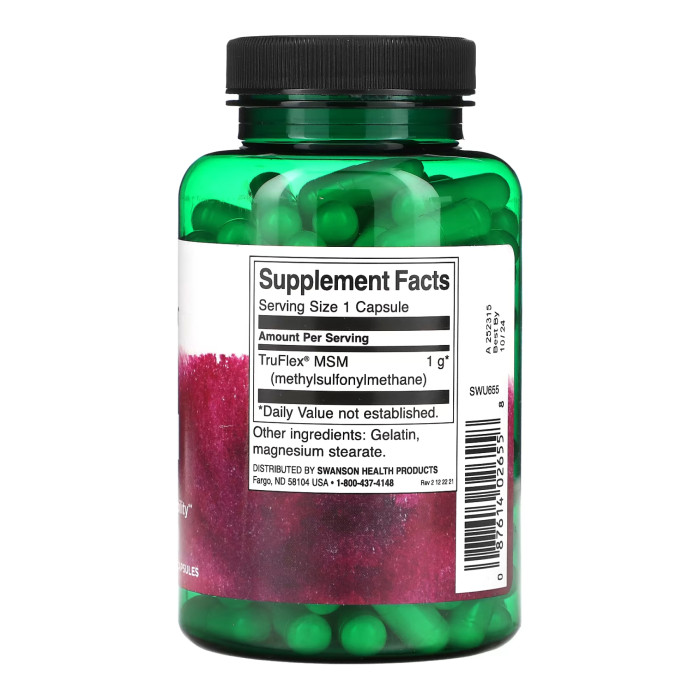 Swanson MSM 1000mg - 120 caps
