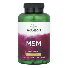 Swanson MSM 500mg - 250 caps
