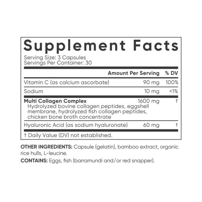 Sport Research Multi Collagen Complex - 90 caps