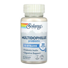 Solaray Multidophilus Probiotic 12 Strains - 50 vcaps