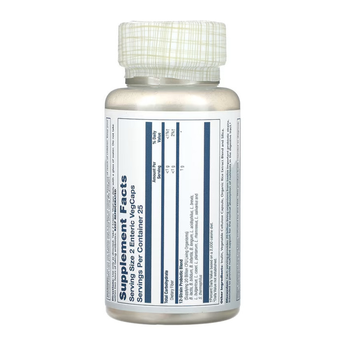 Solaray Multidophilus Probiotic 12 Strains - 50 vcaps