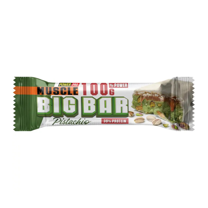 Power Pro Muscle Big Bar 30% - 10x100g Pistachio