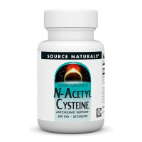 Source Naturals N-Acetyl Cysteine 600mg - 30 tabs
