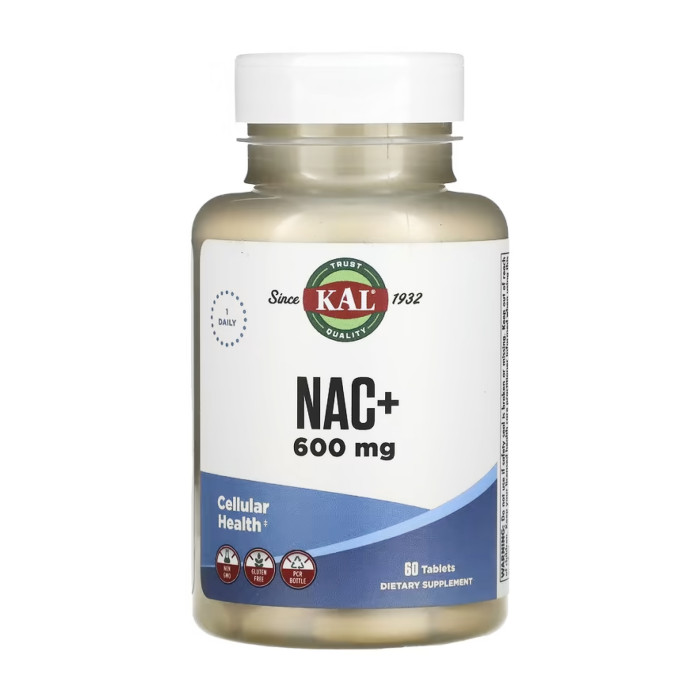 KAL NAC+ 600mg - 60 tabs