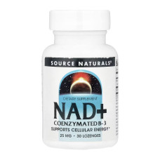 Source Naturals NAD+ Coenzymated™ B-3 - 30 Lozenges