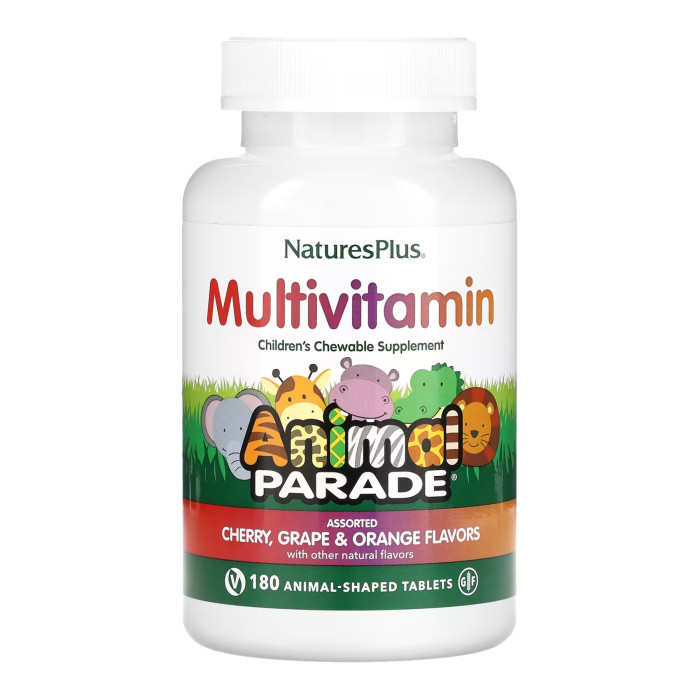 Nature's Plus Children’s Multivitamin - 180 tabs Assorted