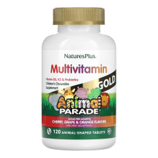 Nature's Plus Children’s Gold Multivitamin - 120 tabs Assorted