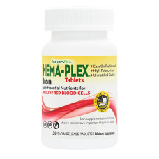 Nature's Plus Hema-Plex - 30 tabs