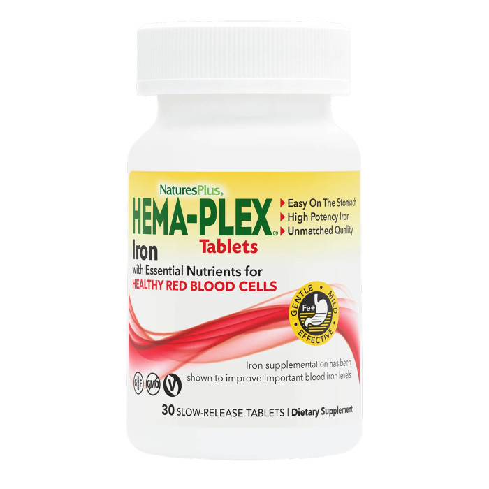 Nature's Plus Hema-Plex - 30 tabs