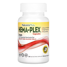 Nature's Plus Hema-Plex - 60 vcaps