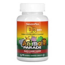Nature's Plus Kids Vit D3 Chewable 500 IU - 90 tabs