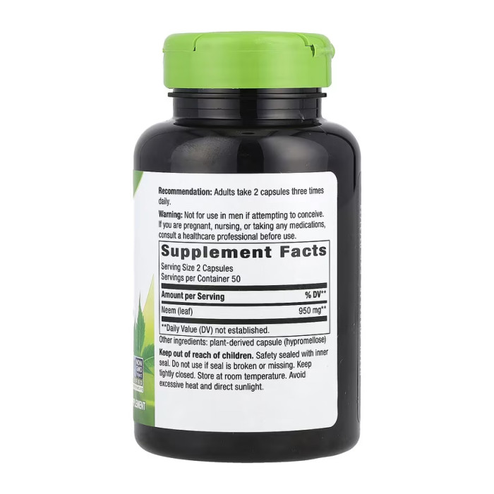 Nature's Way Neem Leaf - 100 vcaps