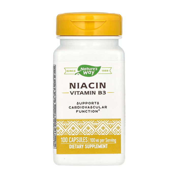 Nature's Way Niacin 100 mg - 100 caps