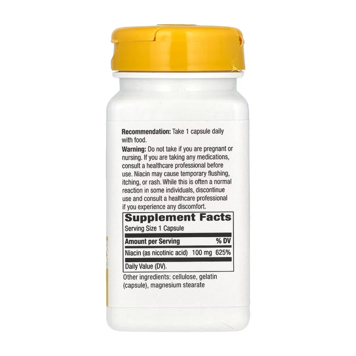Nature's Way Niacin 100 mg - 100 caps