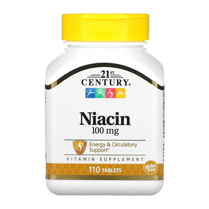 21st Century Niacin 100 mg - 110 tabs